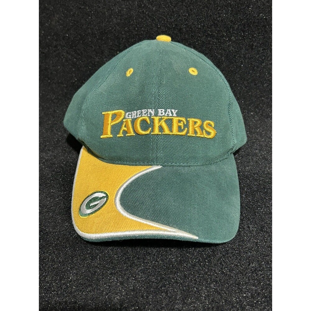 Green Bay Packers Strapback Adjustable Hat/Cap Offical NFL